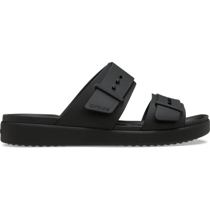 Crocs Women'S Brooklyn Buckle Flat Sandals