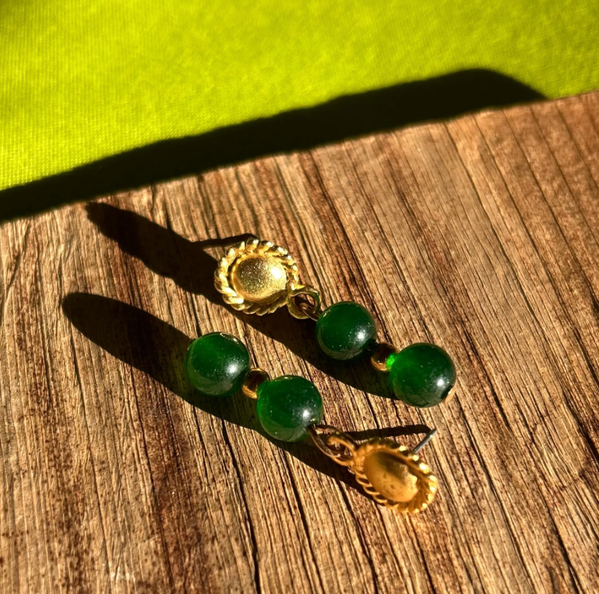 Boucles d'oreilles TRÉSOR D'AMAZONIE-1